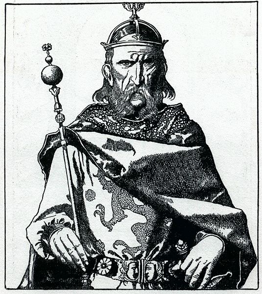 Uther Pendragon, by Howard Pyle (1903)